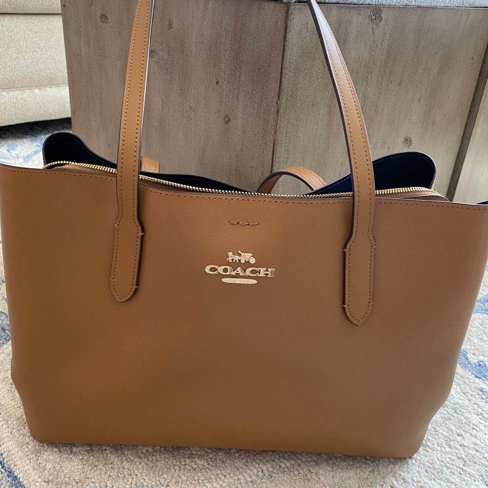 Coach Leather Large Avenue Carryall